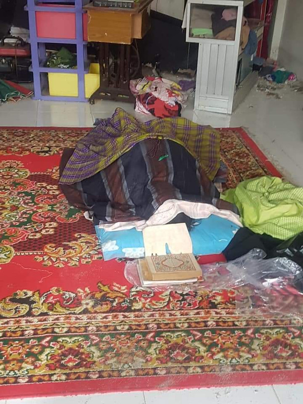 Jenazah ibunda Widya korban gempa di Mamuju yang belum dimakamkan