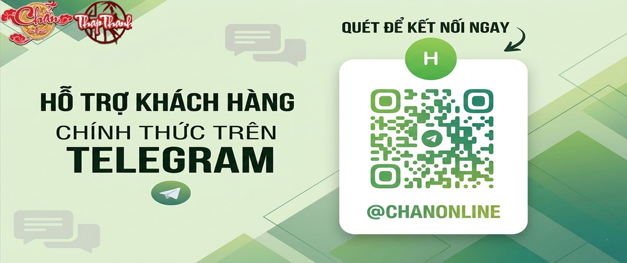 THÔNG BÁO: RA MẮT KÊNH HỖ TRỢ KHÁCH HÀNG TRÊN TELEGRAM