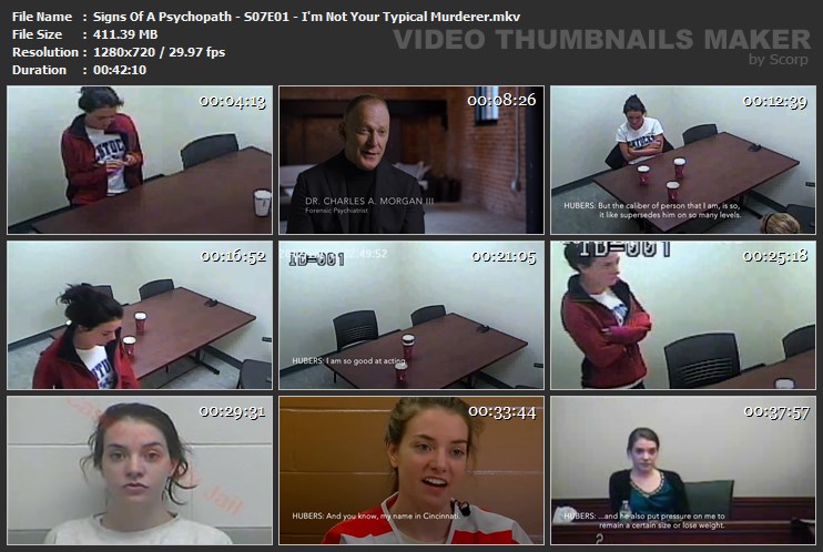 Signs Of A Psychopath - S07E01 - I'm Not Your Typical Murderer.mkv