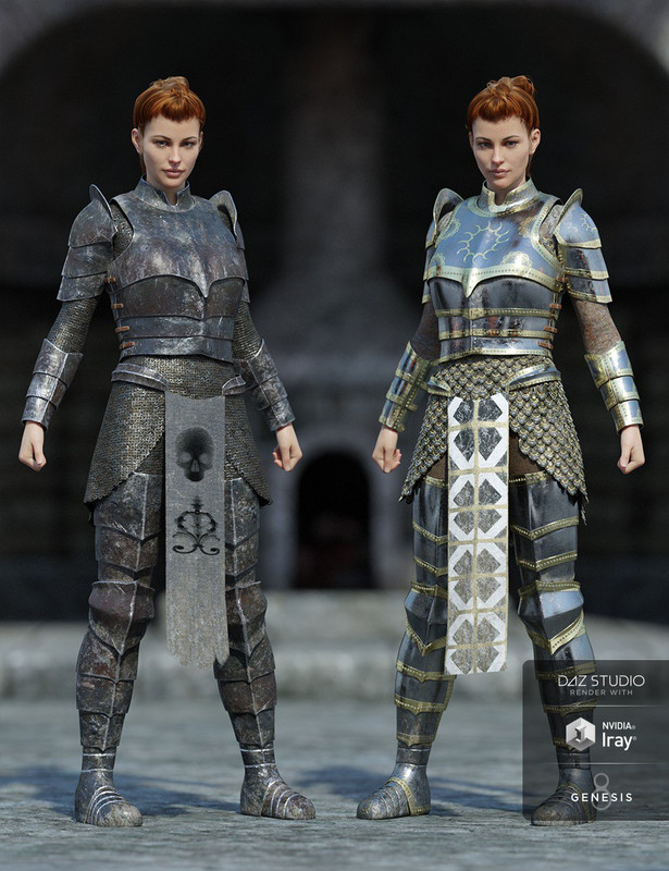 dforce high paladin textures 00 main daz3d