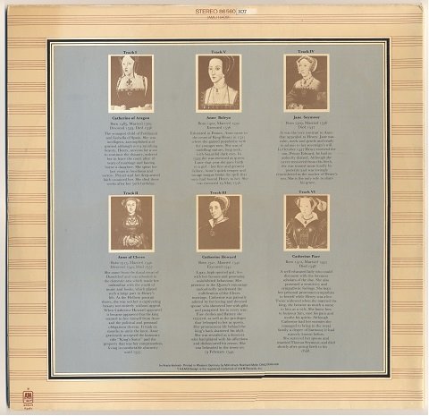 Rick Wakeman - The Six Wives Of Henry VIII (1972) [Vinyl Rip 24/192] lossless+MP3