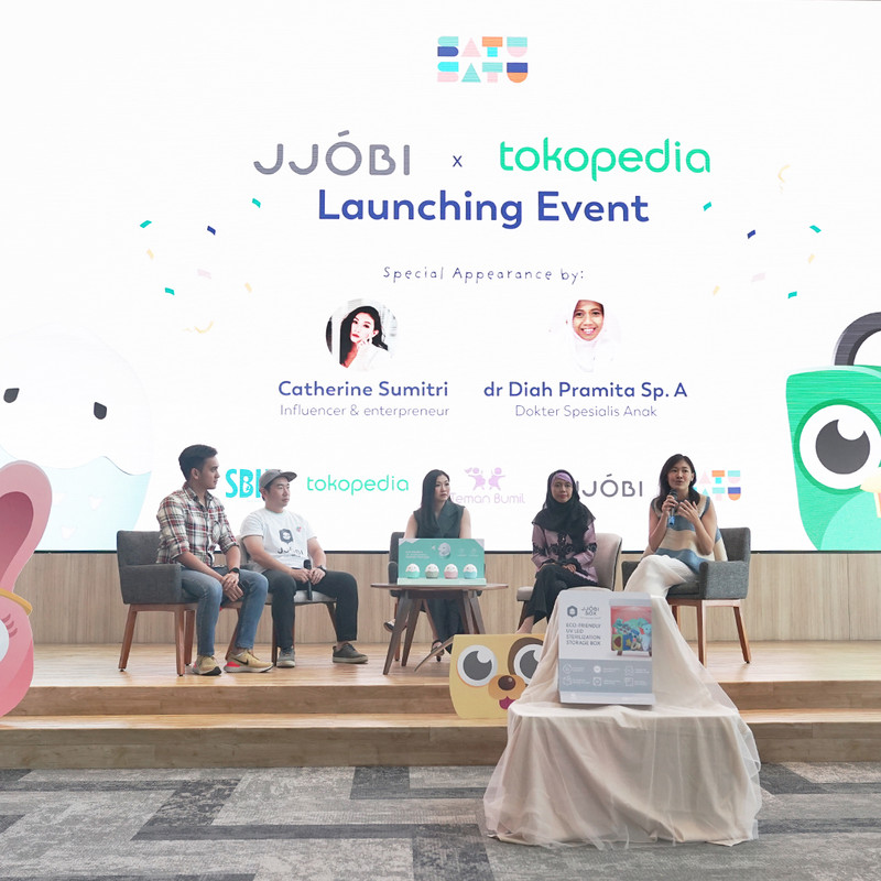 Acara launching Jjobi x Tokopedia