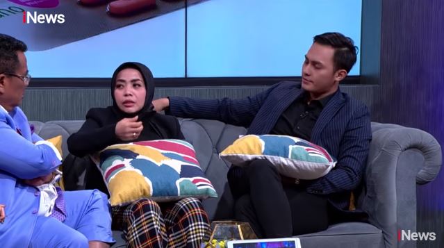 Muzdalifah dan Fadel Islami diundang di acara Hotman Paris Show