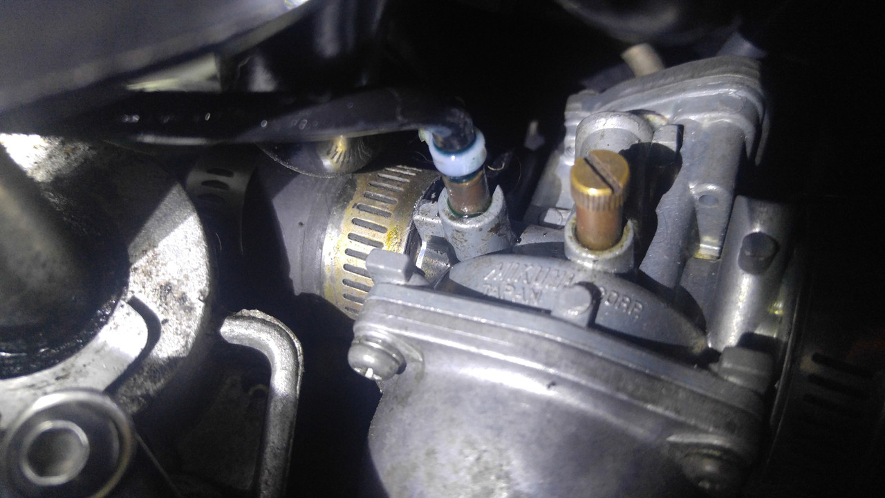 Oil line leaking Scooter Forums