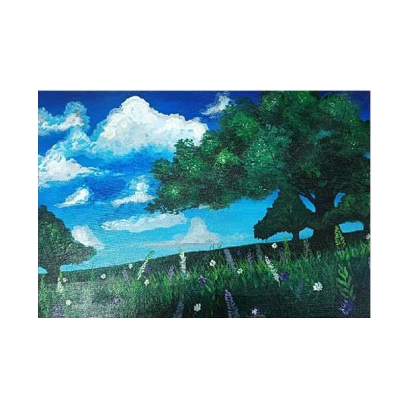 Landscape Canvas Painting DIY Kit by Penkraft