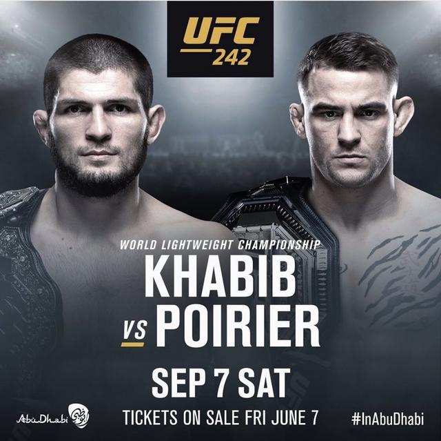 UFC 242 PPV