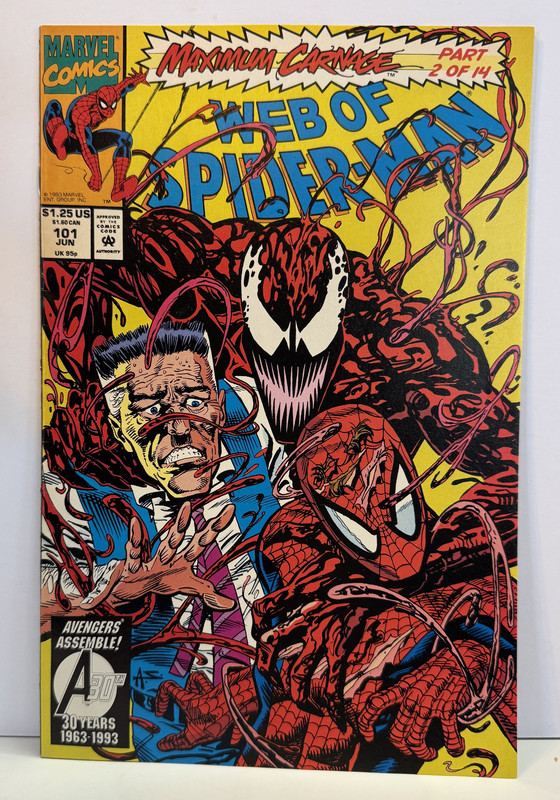 Web Of Spider-Man Vol. 1, No. 101 June 1993