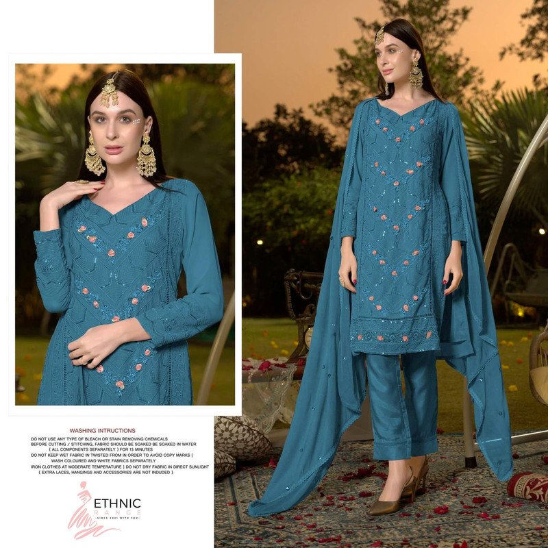Semi Stitched Salwar