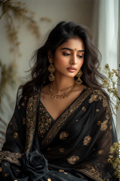 A-young-woman-with-flowing-dar-3