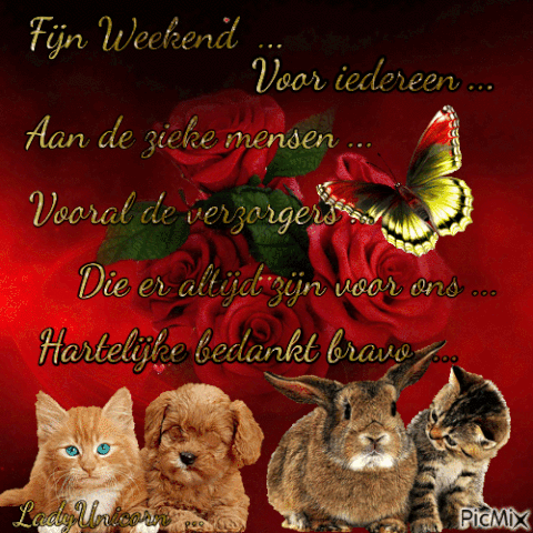weekend-groetjes