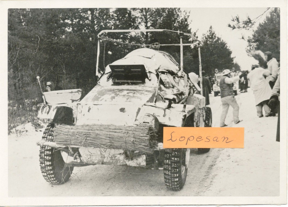 Elite Panzer SdKfz261 Funk Aufklärer Spähwagen r