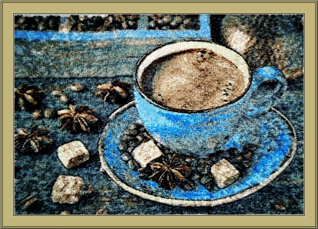 картина с ароматом кофе(30х45)