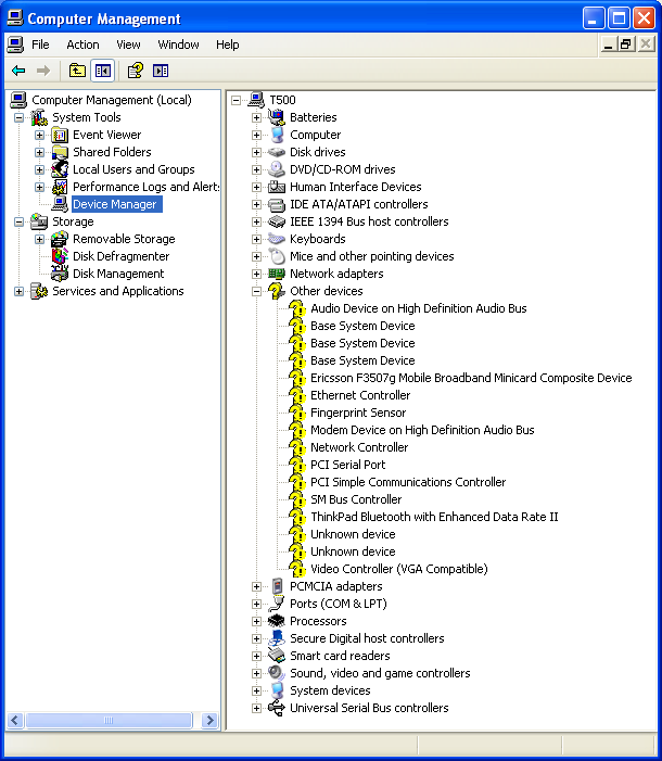 T500 with XP x64 - Thinkpads Forum