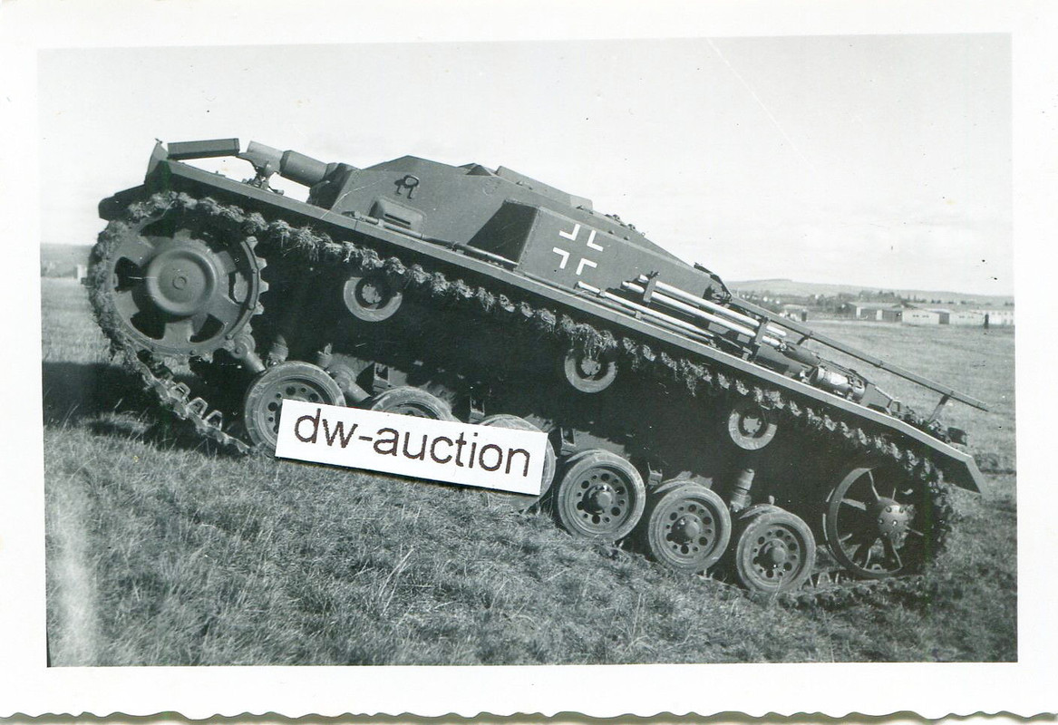 Sturmgeschütz im Gelände