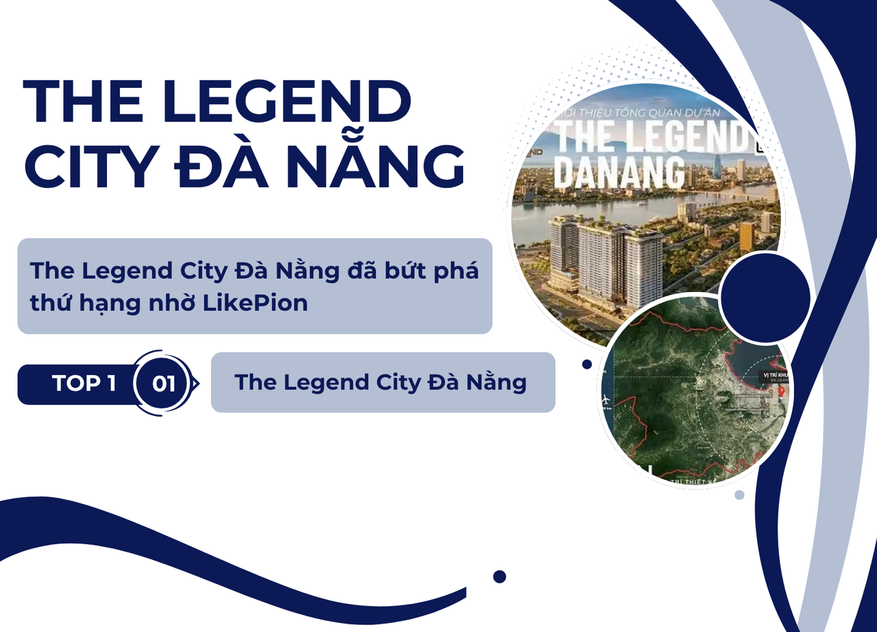 LikePion Đẩy Top Google từ khóa "The Legend City Đà Nẵng" bằng chiến lược Backlink Entity