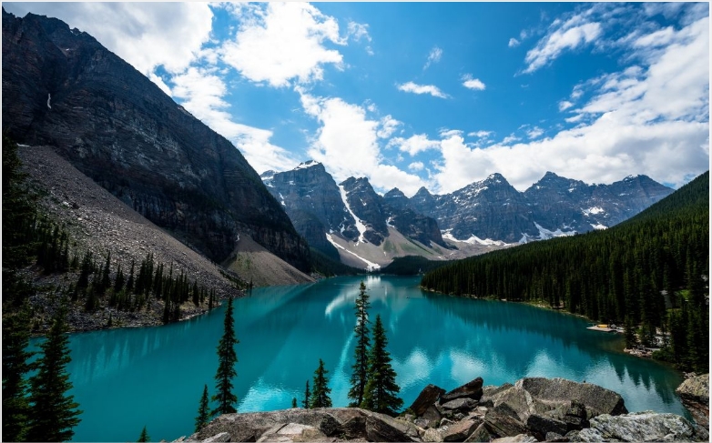 Mountains-clouds-landscapes-nature-trees