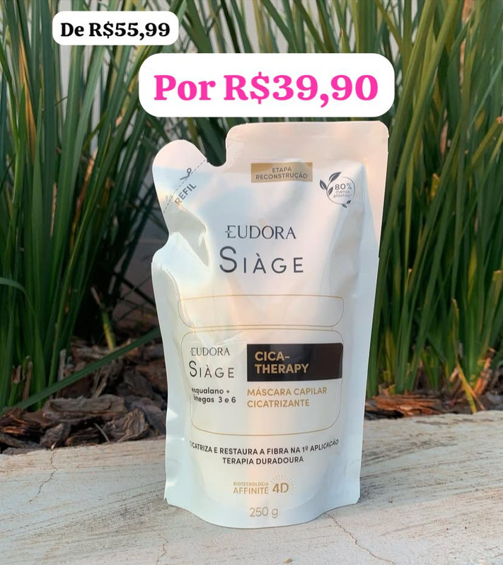 Refil Máscara Capilar Siàge Cica-Therapy 250g
