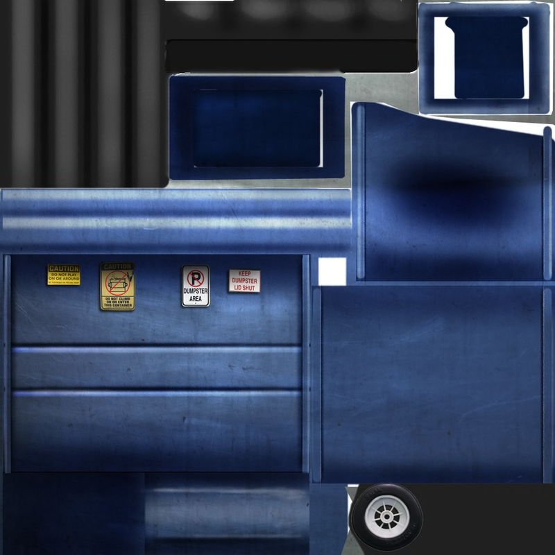 vv garbage dumpster