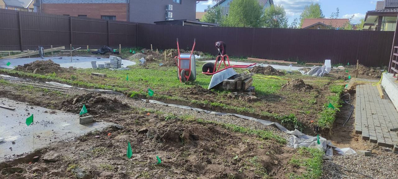 монтаж автоматического полива