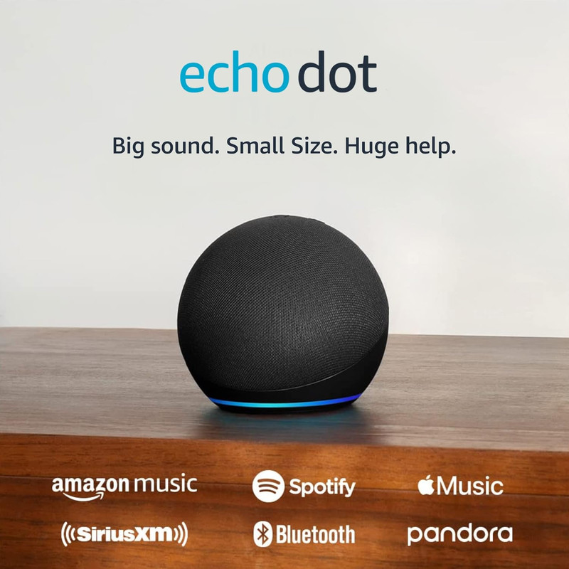 Amazon Echo Dot 5.ª generación con la luz de Alexa