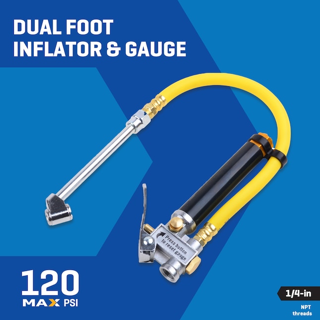 Kobalt Dual Foot Inflator & Gauge: Limited-Time Deal at Lowe’s Kobalt Dual Foot Inflator & Gauge: Limited-Time Deal at Lowe’s