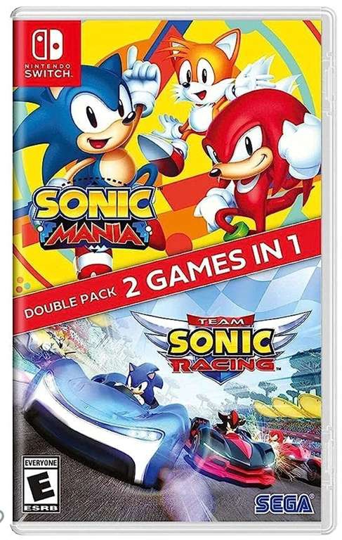 Amazon: soni mania + team sonic racing Nintendo switch 
