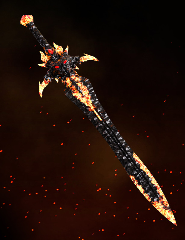 BW Dark Skull Sword Props and Poses For Genesis 8 and 8.1 BW Dark Skull Sword Props and Poses For Genesis 8 and 8.1