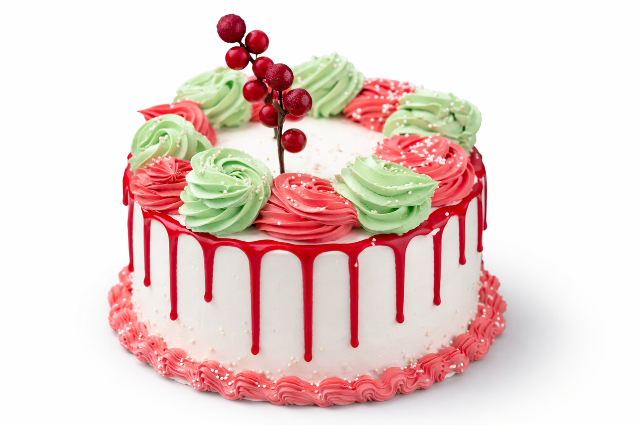 High Season Greeting Cake