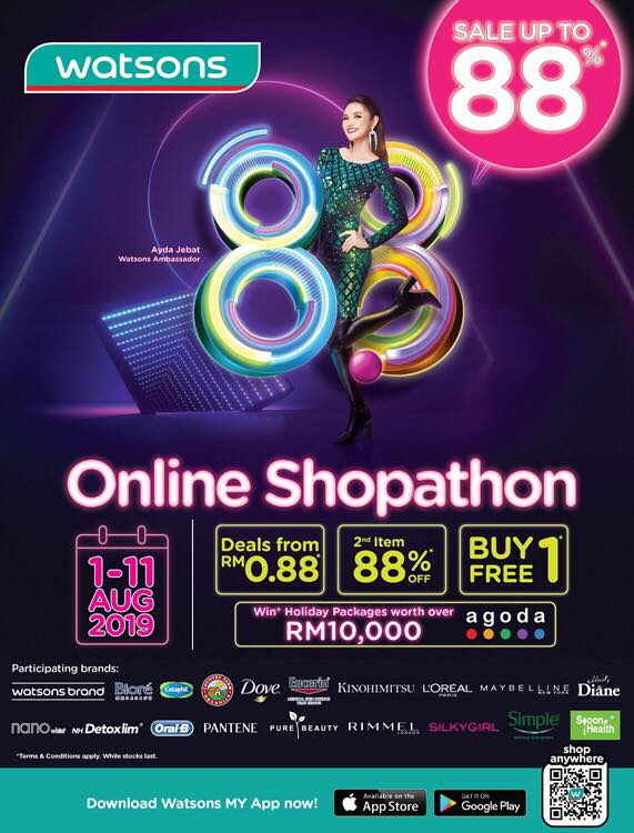 watsons malaysia online shopathon