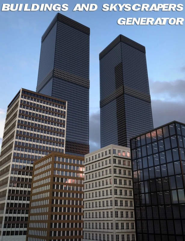 V3Digitimes Buildings and Skyscrapers Generator Vol. 1