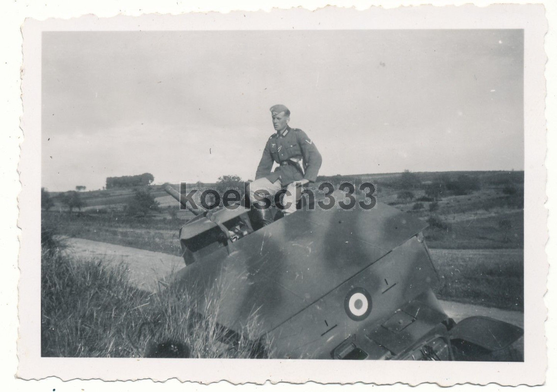 Foto französischer Panzerjäger LKW Laffly W15T-CC Wehrmacht Beut