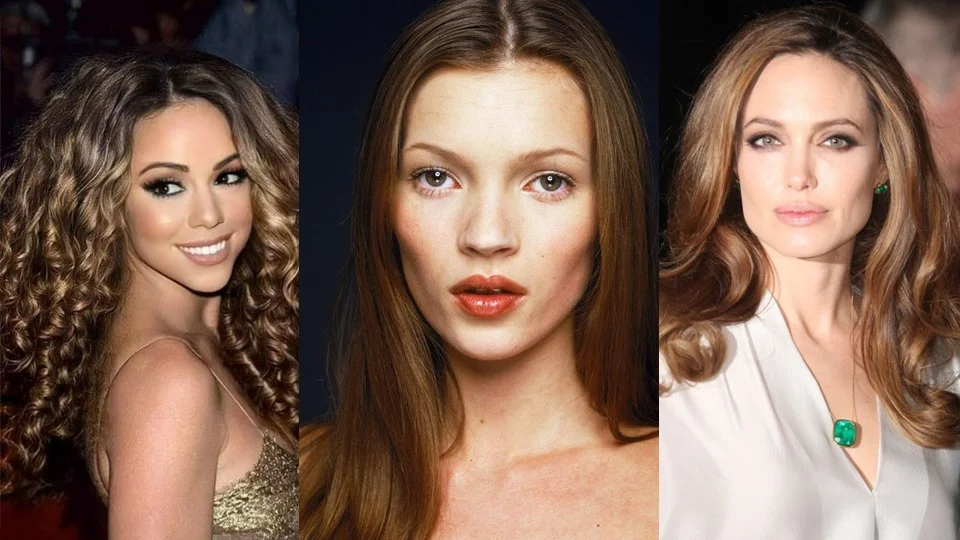 Exemple de femmes automne doux en colorimétrie 12 saisons Exemple de femmes automne doux en colorimétrie 12 saisons