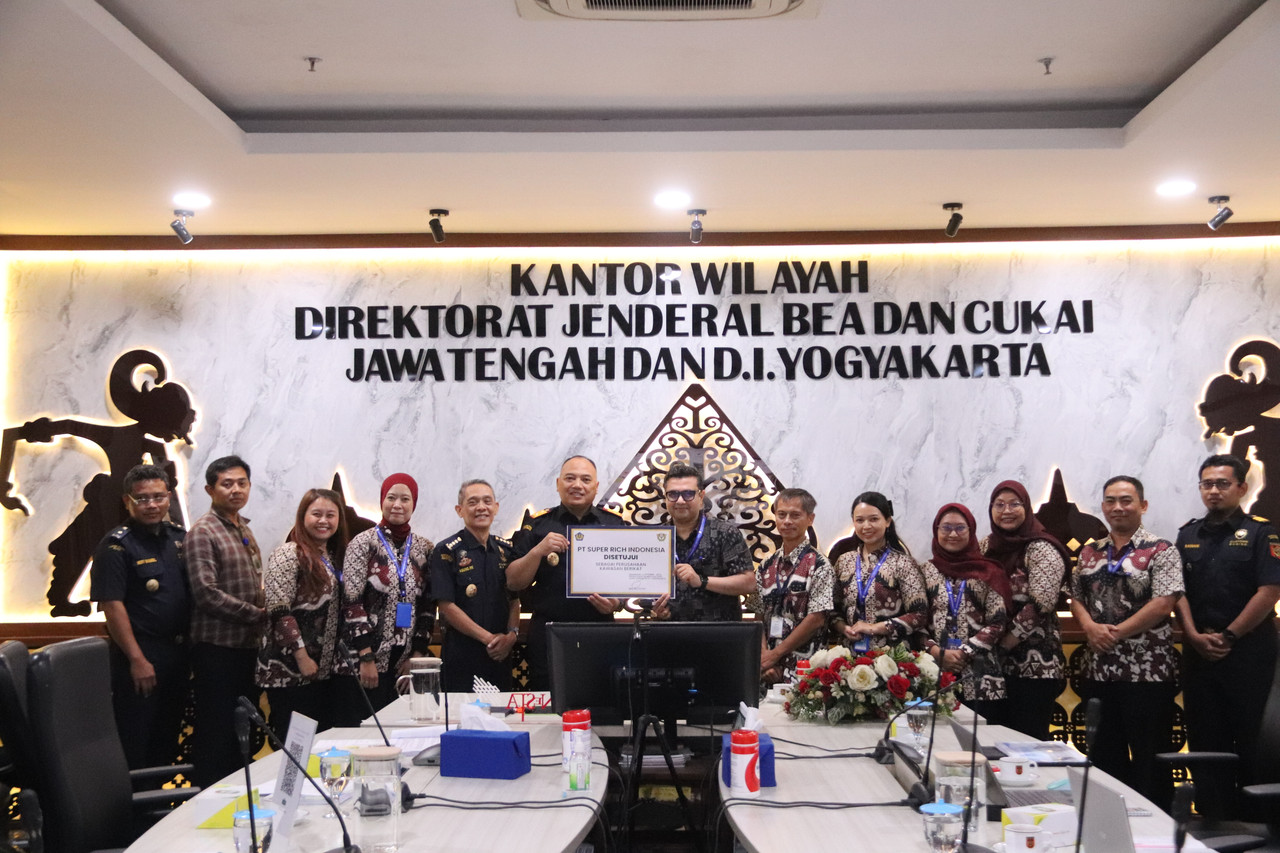Jadi Magnet Investasi Senilai Ratusan Miliar, PT Super Rich Indonesia Resmi Peroleh Fasilitas Kawasan Berikat