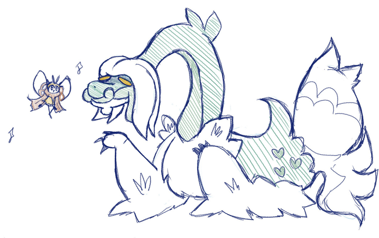 Sketch Fullbody; Double Character Double Character example 2