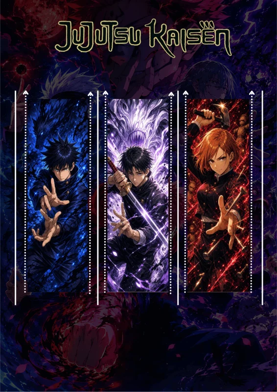 Marcador de Jujutsu Kaisen 1