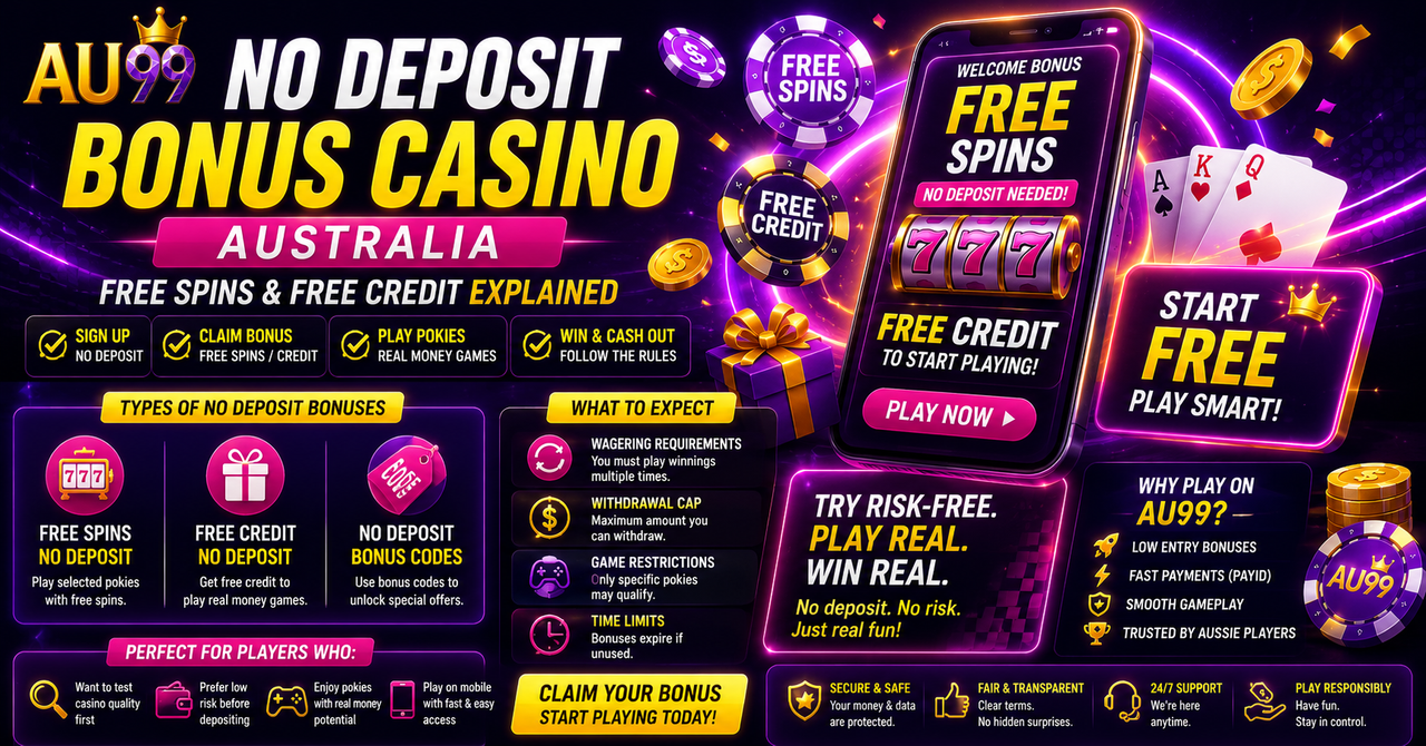 no deposit bonus casino Australia
