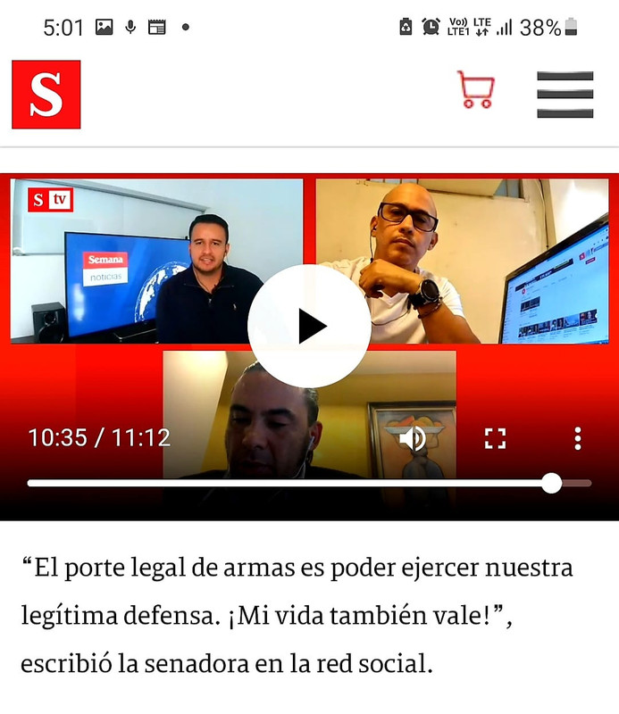 Crece la polémica: ¿flexibilizar o no el porte de armas en Colombia?