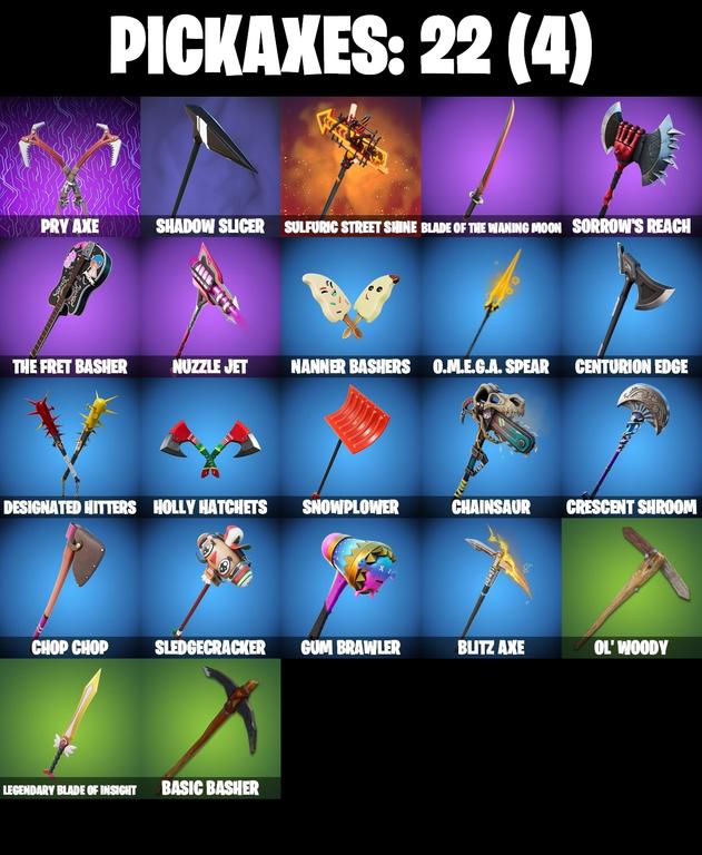 pickaxes comp