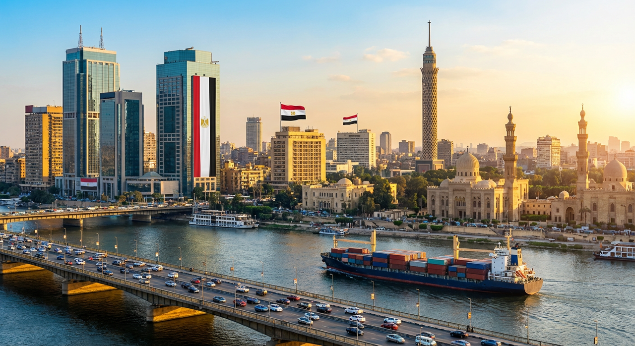 Silueta současné Káhiry