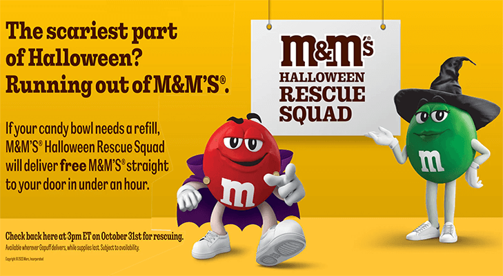 Get Ready for Halloween: Free M&M’s Delivery to Your Door Get Ready for Halloween: Free M&M’s Delivery to Your Door