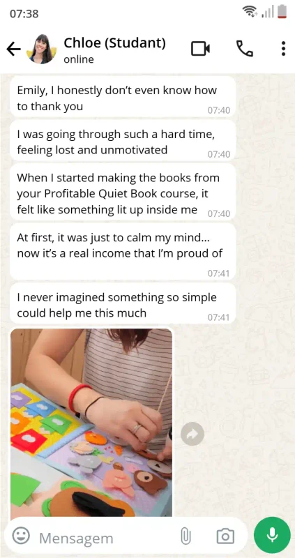 Testimonial screenshot 4