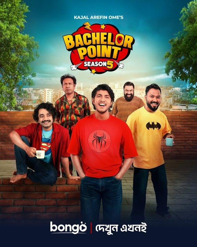 Bachelor Point (2025) S05E33T40 Bengali Bongo Web Series HDRip x264 AAC 2160p 1080p 720p Dwonload