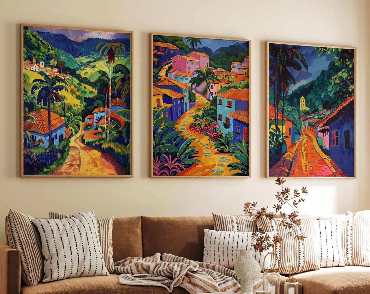 3 Set of 3 Ecuador Poster Ecuador Travel Prints Ecuador Art Botanical Decor Floral Art South Am