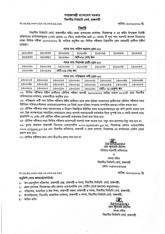 DC-Office-Sirajganj-Written-Exam-Result-Notice-2026-PDF-1