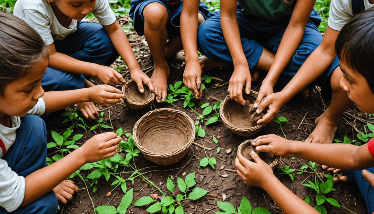 artisanat école du dehors