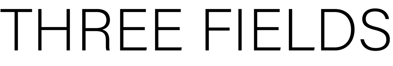 dark three fields logo