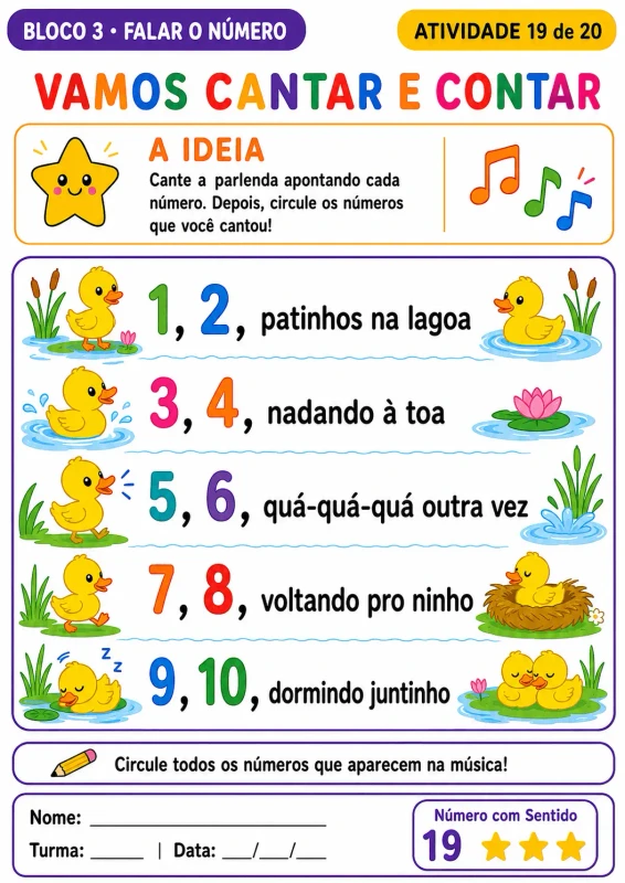 Atividade Número Com Sentido 10