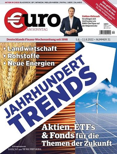 Cover: Euro am Sonntag Finanzmagazin No 31 vom 05  August 2022