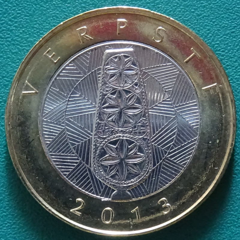 LIT. 2 Litai (2013, Verpste) - rev