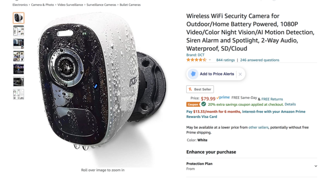 amazon prime day sales, amazon, home security, home camera, nest